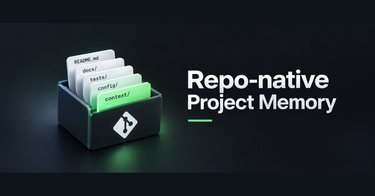 Repo-native project memory